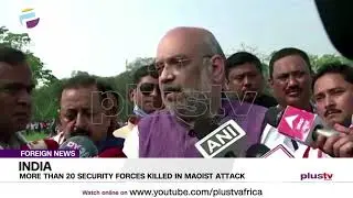 More Than 20 Security Forces Killed In Maoist Attack In India | FOREIGN
