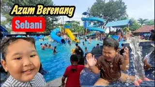 Azam berenang di sebani teman teman | pandaan
