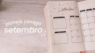 bullet journal setembro 2021 | planeje comigo