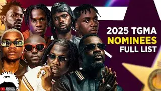 2025 TGMA Full Nominees List. #TGMA26