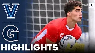 Villanova vs Georgetown | NCAA College Soccer | Highlights - October 23, 2024