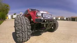 RC Volcano EPX brushed first trials 01 08 22