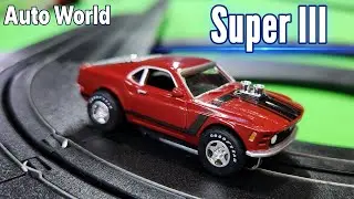 Распаковка модели гоночного автомобиля Auto World Super III, мои впечатления!