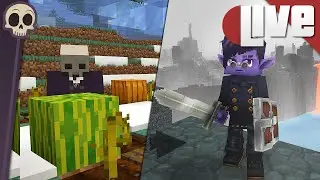 Hytale Adventure then Minecraft Automation! (Multi-Streaming on Twitch)
