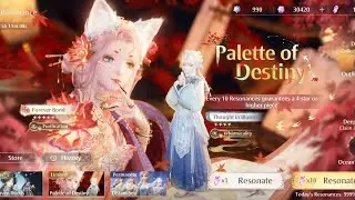 Infinity Nikki | Palette of Destiny Banner - Pulling Cat's Ear and Tail