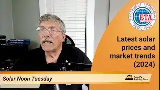 Latest Solar prices and industry trends (Solar Noon Tuesday)