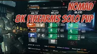 The Division | PVP Nomad Build 8k Firearms - 5k Stam