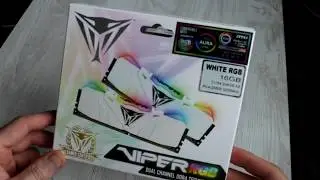 ОНЛАЙН ТРЕЙД.РУ - Оперативная память Patriot DDR4 16Gb 3200MHz Viper RGB White (Артикул1466853)
