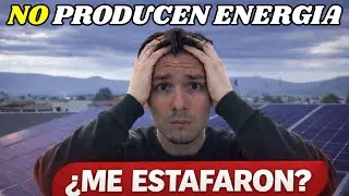 Mis paneles NO producen energ&iacute;a &iquest;ME ESTAFARON? 😡#energiasolar