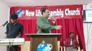 Tamil Christian Praise and  Worship by Rev.Ebenezer Jayaraj @ New Life Assembly Church, Trichy