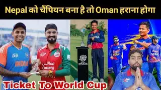 NEP Vs OMA: One Win Away from the World Cup Dream ! BATTLE FOR NO 1, WINNER CONFIRMS T20WC 2026