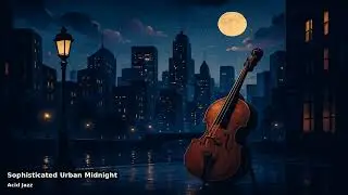 Acid Jazz &ndash; Sophisticated Urban Midnight | Instrumental, Deep Bass, Cinematic Urban Mood