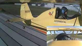 EAA Biplane Maria August 31, 2022 Practice Flight Pinpoint Landings and Bounce.... Bounce.... Bounce