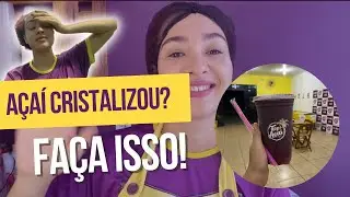 Como fazer batida de açaí | Não perca mais açaí | #açaí