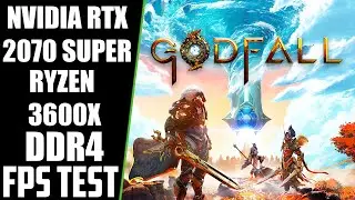 GODFALL ULTRA SETTINGS FRAMERATE TEST 1080p | RTX 2070 SUPER | RYZEN 5 3600X