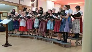 Austin Saengerrunde Damenchor sings Edelweiss