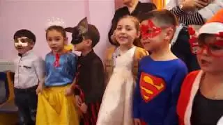 ჭიათურის პირველი ბაღის საახალწლო ზეიმი 2019 პედაგოგი მანანა სვანიძე