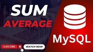 Find count, sum and average of a column | MySql Tutorial | E3Schools English