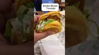 Shake Shack Toronto Review | Best Burgers in Toronto? #shakeshack #torontoeats
