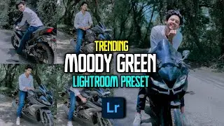 Moody Green Lightroom Preset Malayalam In Artless Boy Instagram trending photo editing