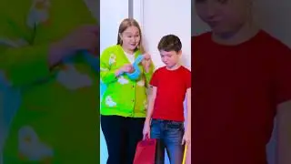 Messy Again! 😅✨ Watch Mom&rsquo;s Easy Cleaning Hack #shorts #kids