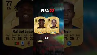 Le&atilde;o vs Osimhen: The Ultimate Card Showdown