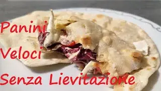 PANINI GONFI ALL'ORIGANO SENZA LIEVITO VELOCI SE NON HAI IL PANE. Ricetta facile