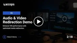 Audio & Video Redirection Demo