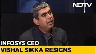 Vishal Sikka Resigns As Infosys CEO Citing 'Personal' Attacks, Shares Tank