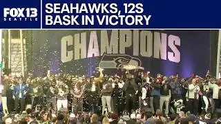 Seattle Seahawks, 12s bask in Super Bowl victory | FOX 13 Seattle