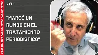 El homenaje a Néstor Ibarra, un indispensable en los 100 años de Radio Mitre