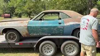 Bringing Home the Barn Find '71 Challenger/Part 1
