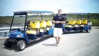 Golf Carts for College and Universities- Street Legal 6 Passenger Golf Cart