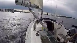 Bergen singlehanded 2018 ombord i X-332 X-faktor