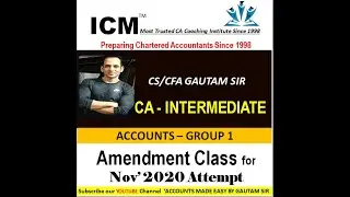 AMENDMENTS -CA INTER ACCOUNTS -NOV 2020