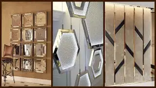 3D Mirror Wall Panels Decor Ideas / Modular Interior Design / Luxury Interior Design House