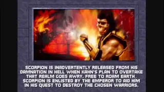 Ultimate Mortal Kombat 3 Scorpion Bio And Ending HD