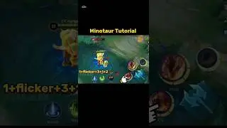Minotaur Flicker Combo Tutorial 2025 #ml2b #minotaur #tutorial #smartphone