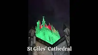 Edinburgh at night