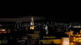 Sergiev Posad, Russia. The Trinity-Sergius Lavra is the largest male monastery of the Russian Orthod