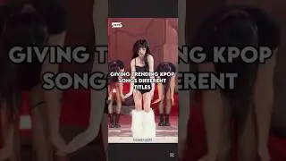 Giving trending kpop songs different titles #kpop #blackpink #music #new #trending #fyp #jennie #air