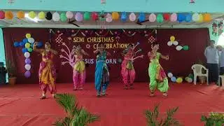 Semi Christmas celebrations at St. Joseph's Junior College, Mariapuram, Kadapa.