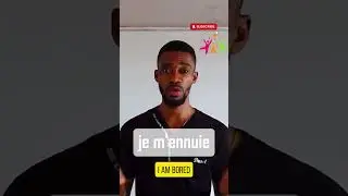 Je m'ennuie #shorts   #frenchlanguage #motivation #improvefrenchlistening #languageexam