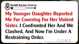 My Younger Daughter Reported Me For Covering For Her Violent Sister. I Confronted Her And ...