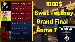 Halo 5 // 1000$ Grassroots Swatnation Tourney vs. Bound & Falcated // Grand Final Game 7 (BO7) !!!