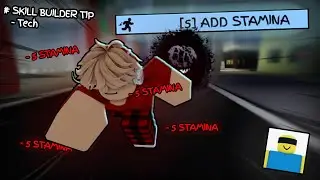 STAMINA in JUJUTSU SHENANIGANS | SKILL BUILDER TIP