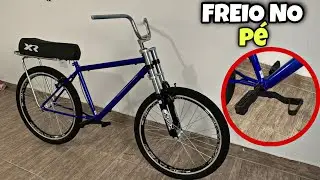 COLOQUEI FREIO NO PE NA MOTORIZADA