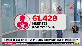 OMS declara fin de emergencia internacional por COVID-19