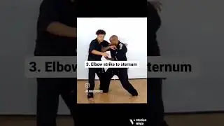 Kenpo: Shielding Hammer - Left roundhouse punch Defense.