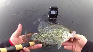 First Ice! Black Friday Fishing The Wolf River, Wisconsin. (2018)